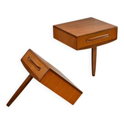 Tables de Chevet G-Plan en teck