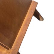oak commode with tapered legs 1950