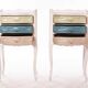Tables de chevet 1950 merisier