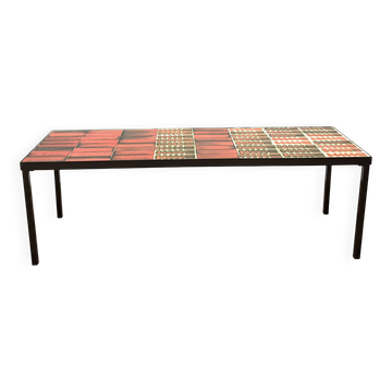 Roger Capron ceramic coffee table