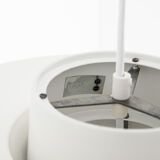 Medium white Verona lamp by Svend Middelboe for Nordisk Solar