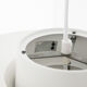 Medium white Verona lamp by Svend Middelboe for Nordisk Solar