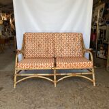 Rattan sofa