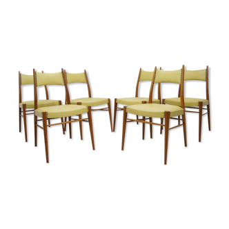 Mid-century Austrian dining chairs, 1950s, set of 6
