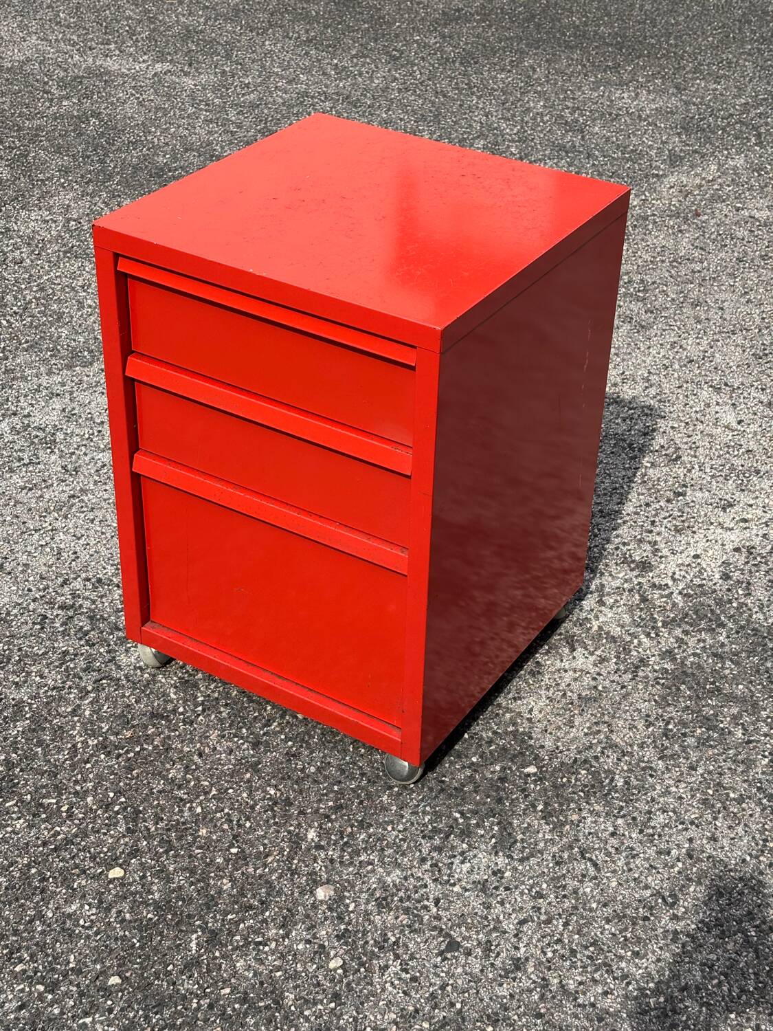 Metal box by Prisunic 1970