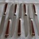 Lot of 73 Christofle cutlery, Talisman model, Chinese lacquer in Siena colour.