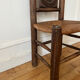Chaise paillée bois tourné