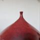 Vase "figue" en céramique rouge