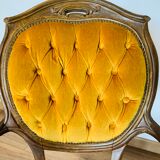 Rocking chair back medallion