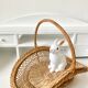 Vintage wicker basket