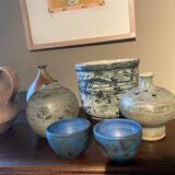 Set of Jacques Blin ceramic bowls