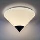 Limburg Glashütte wall ceiling lamp flush mount, 1970s