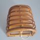 Pair of vintage bamboo sconces