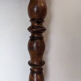 Folding half-moon table