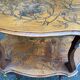 19th-century solid wood dessert table