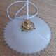Opaline hanging lamp