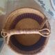 Panier ancien en osier souple
