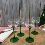 Verres de bistrot verres à vin blanc d'Alsace