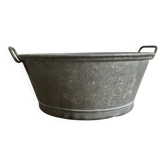 Zinc basin - Rectangular handles
