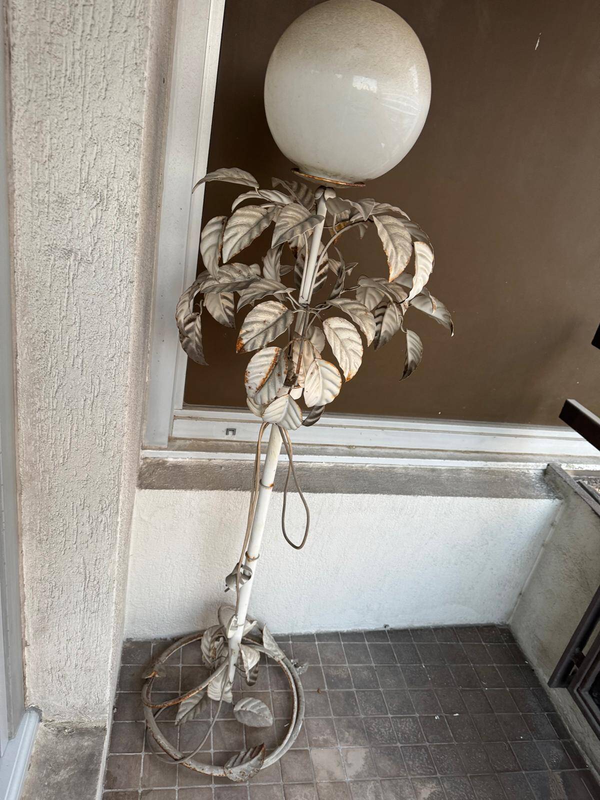 Plant lamp in the style of Sergio Terzani 1970