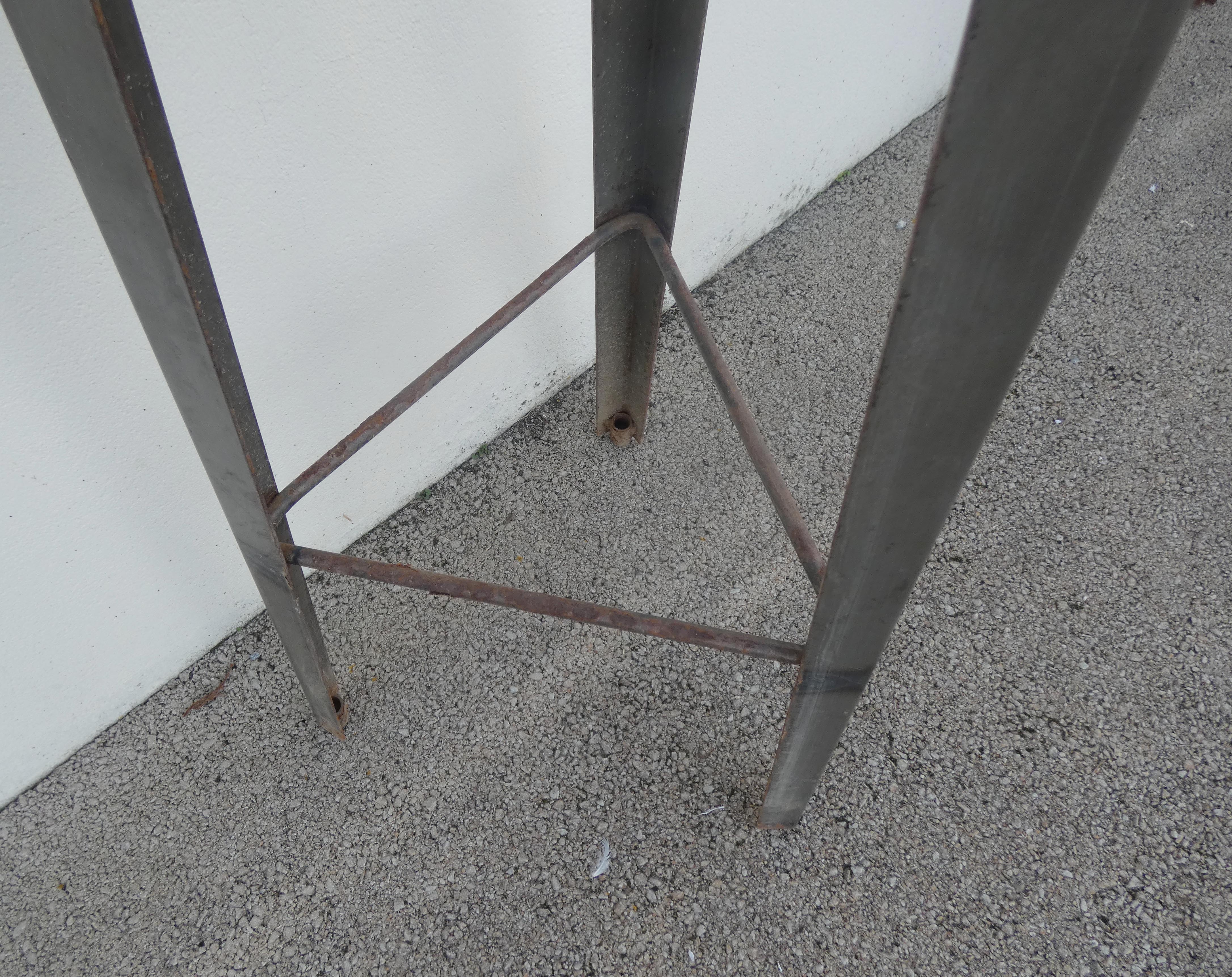 Industrial bar stool