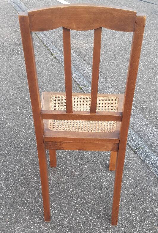 Lot de 6 chaises Art déco