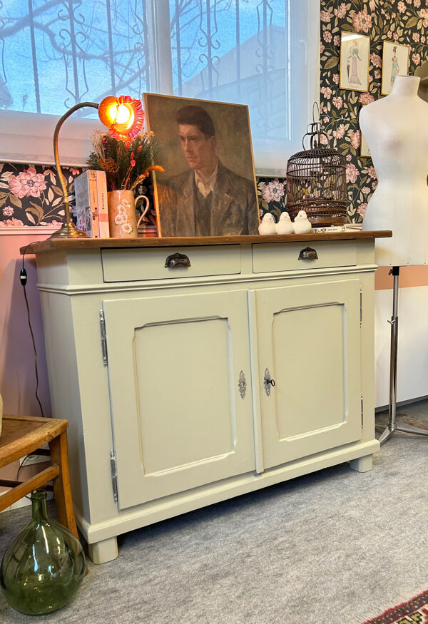 Buffet 2 portes campagne chic