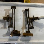 Pair of articulated wall sconces - Georges W Hansen Metalart - 1950 -
