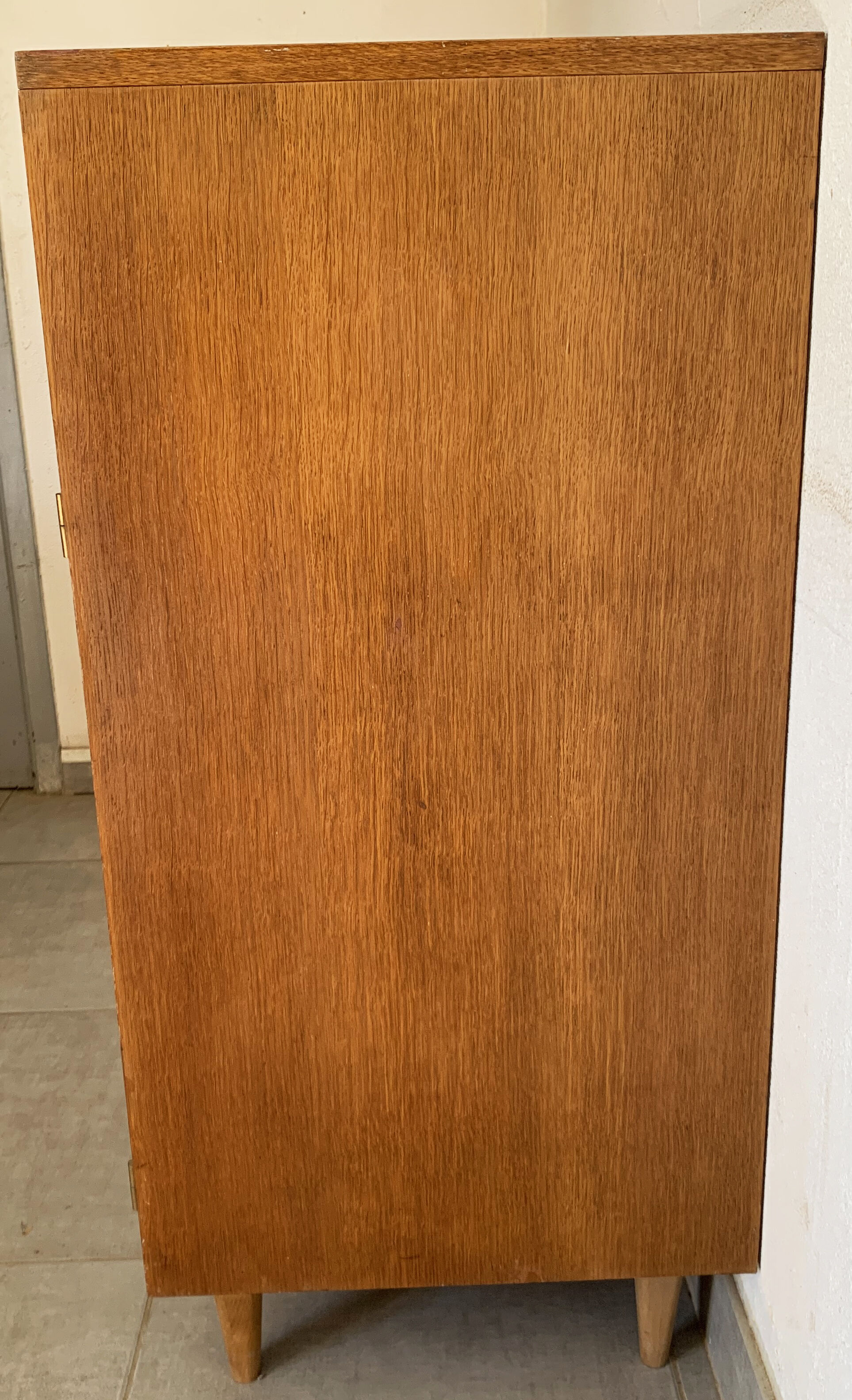 Vintage oak jam maker from the 50s