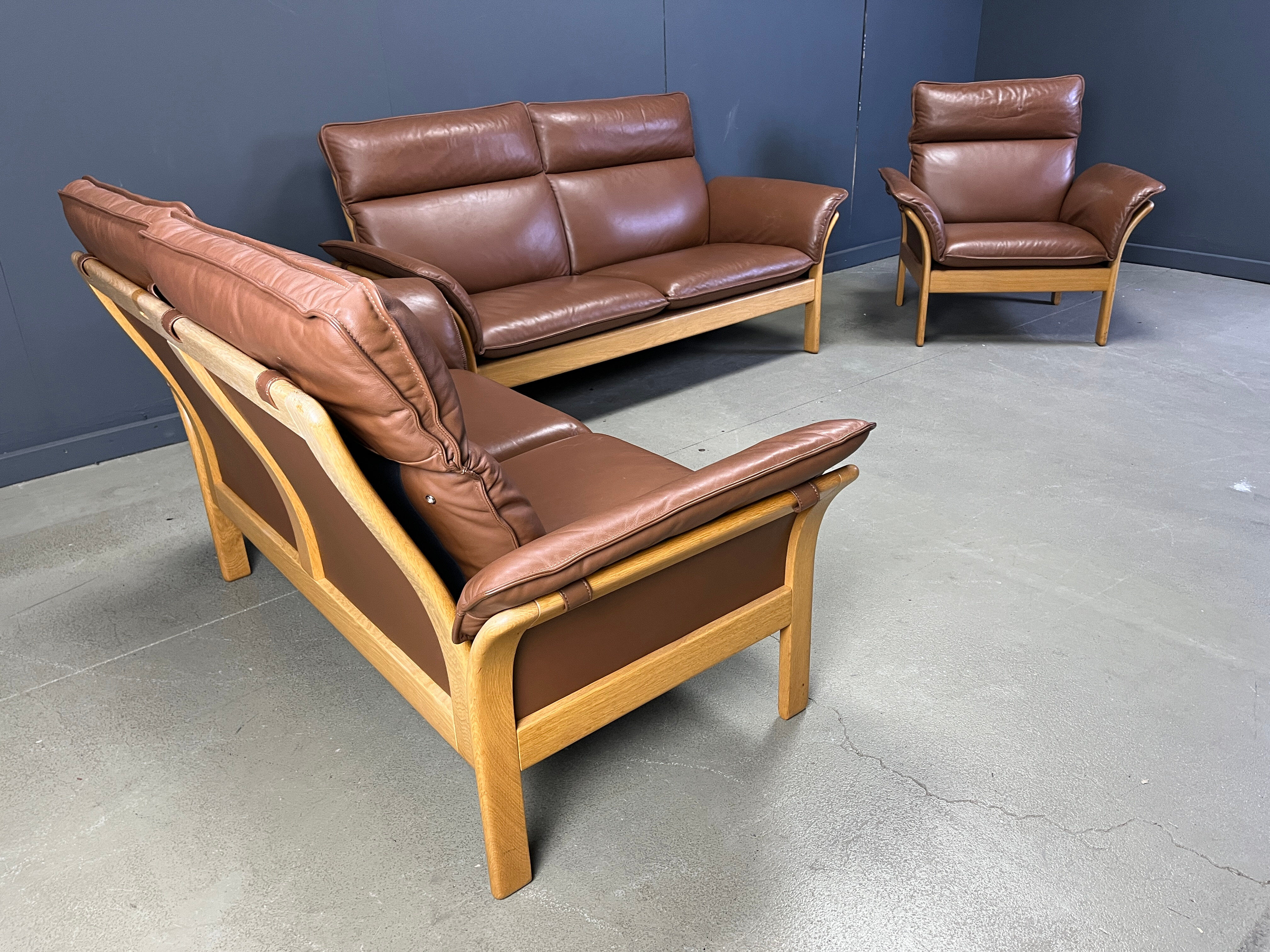 Vintage Scala sofa set by Dreipunkt International, 1970s