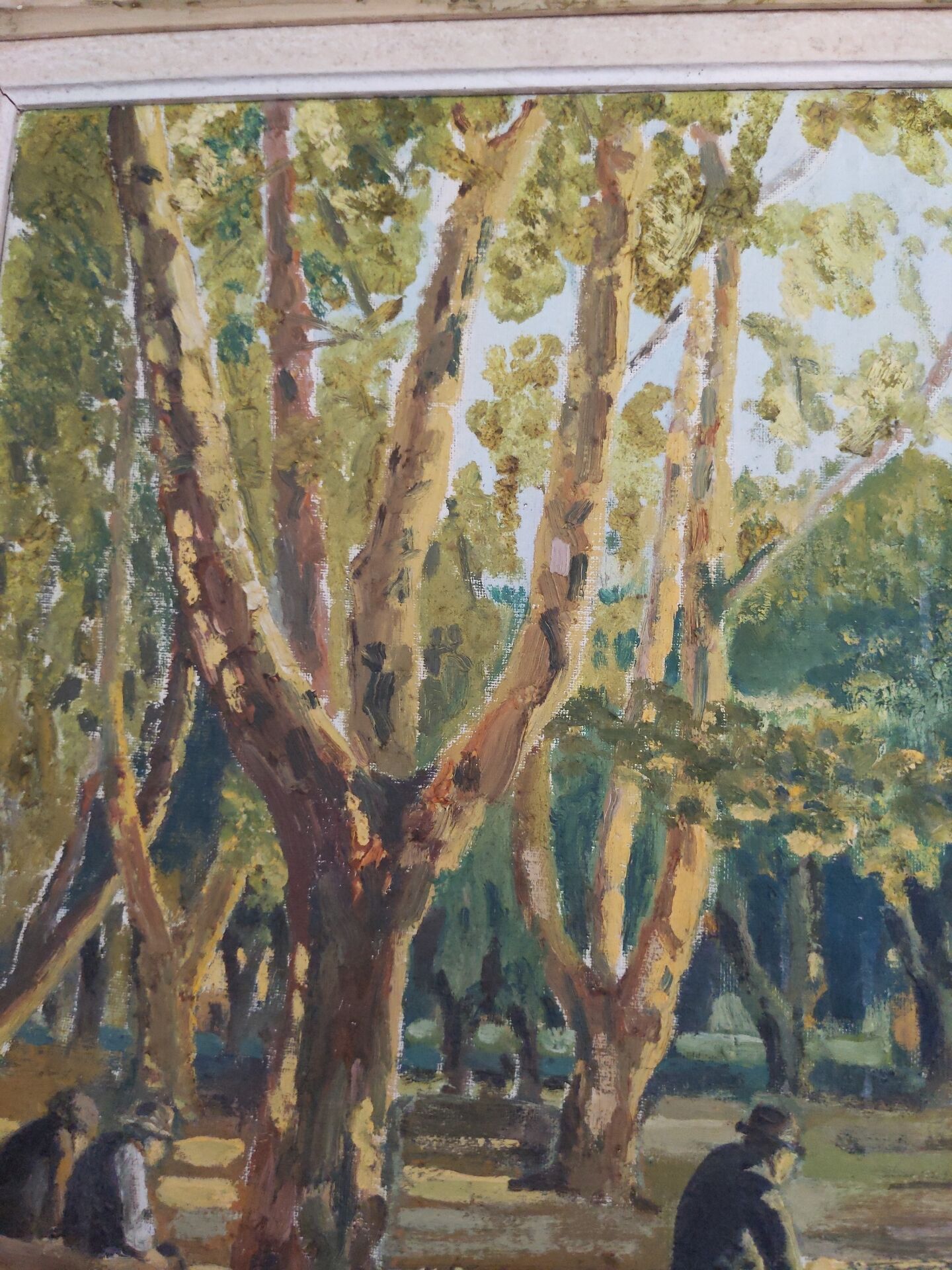 Ancient landscape painting