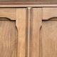 Parisian paneled cabinet in raw wood, 1940