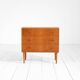 Scandinavian oak chest of drawers, 1960s