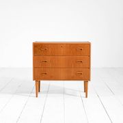 Commode en chêne scandinave, années 1960