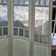 4 Art Nouveau partition doors + transom