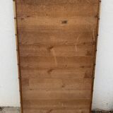 Wooden mirror imitation old bamboo