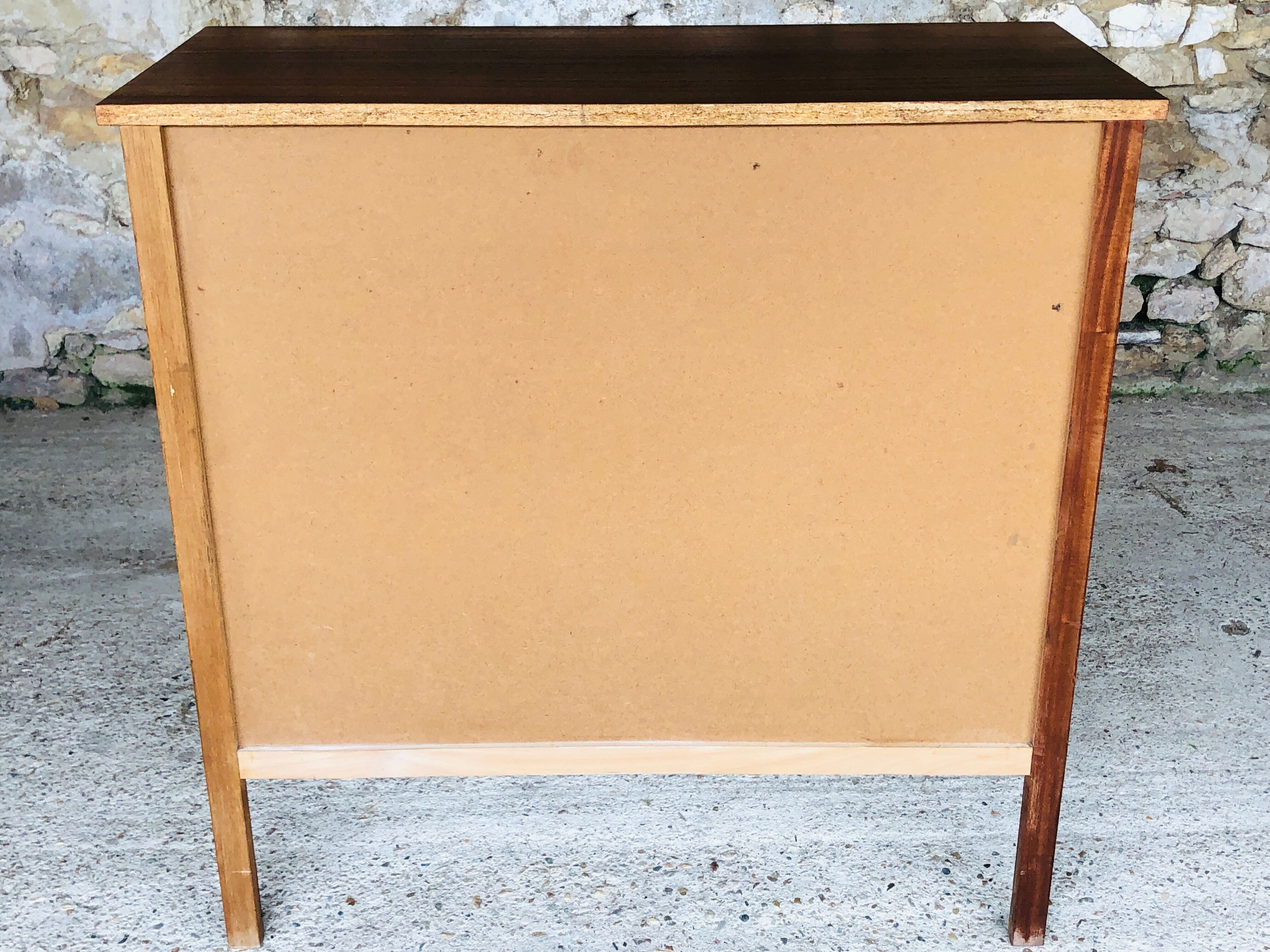 Vintage dresser with 4 drawers 60s /70