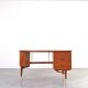 Mid-Century Organic Teak Desk from Sola Møbler, 1960s.