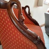 Fauteuil en acajou style 1er empire