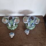 Pair of Keller Guerin salt shakers