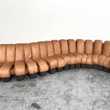 Sofa DS-600 de, Ueli Berger, Eleonore Peduzzi-Riva, Heinz Ulrich, Klaus Vogt for De Sede 1972