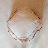 Pouf tapis marocain beni ourain