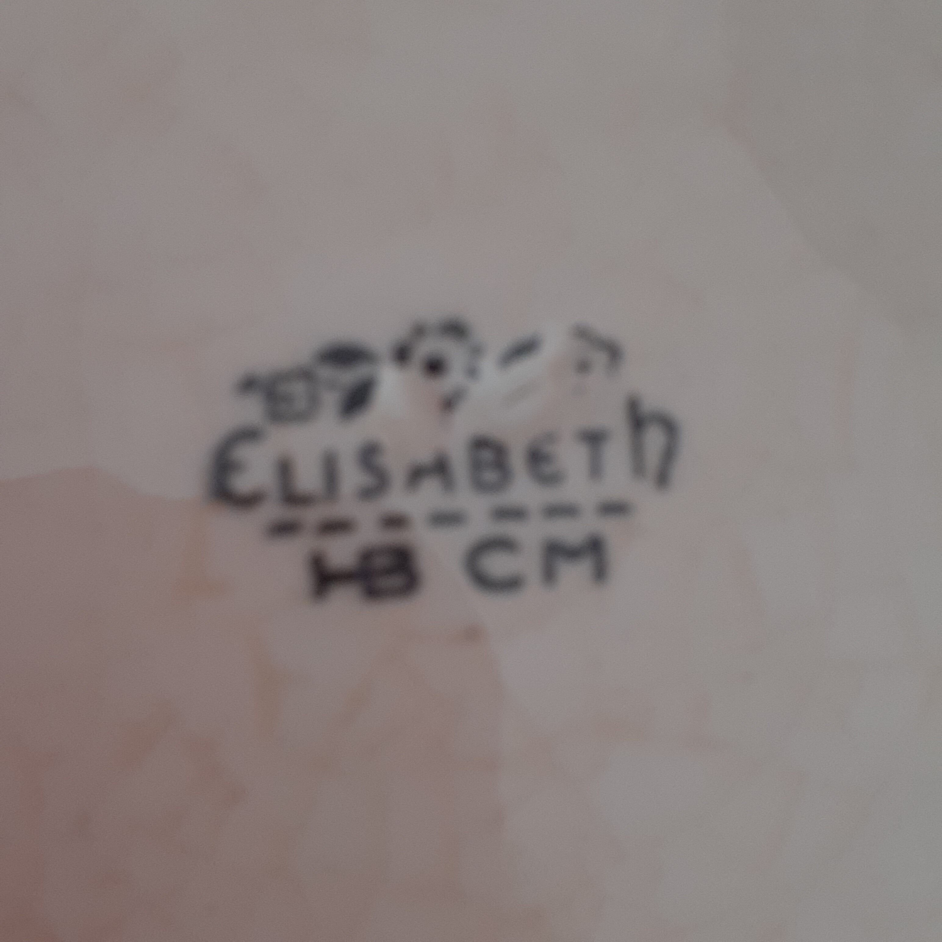 6 hollow plates HB CM Elisabeth