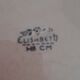 6 hollow plates HB CM Elisabeth