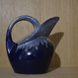 Blue pitcher