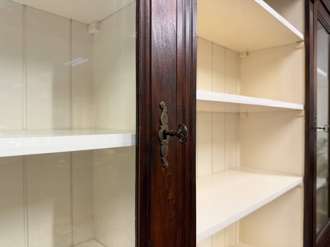 Classic English Apothecary Cabinet Bookcase