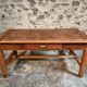 Antique French farmhouse dining table – Walnut work table, late 19th century