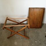 Folding side table