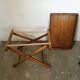 Folding side table