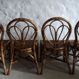 Bamboo chairs